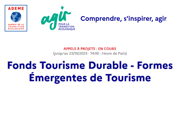 Fonds tourisme durable 
