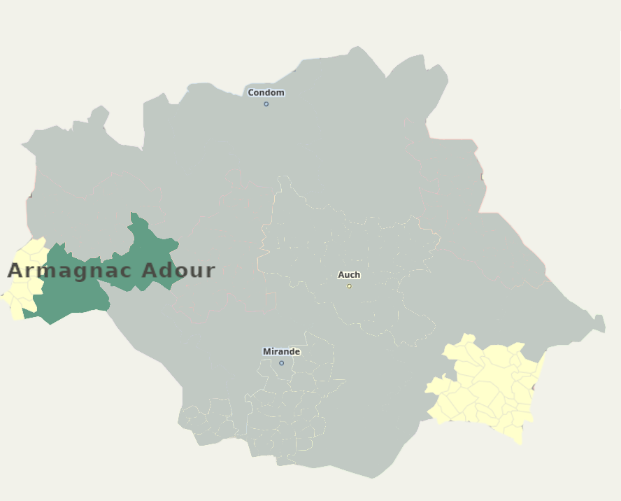 Armagnac Adour - profil socio-économique 