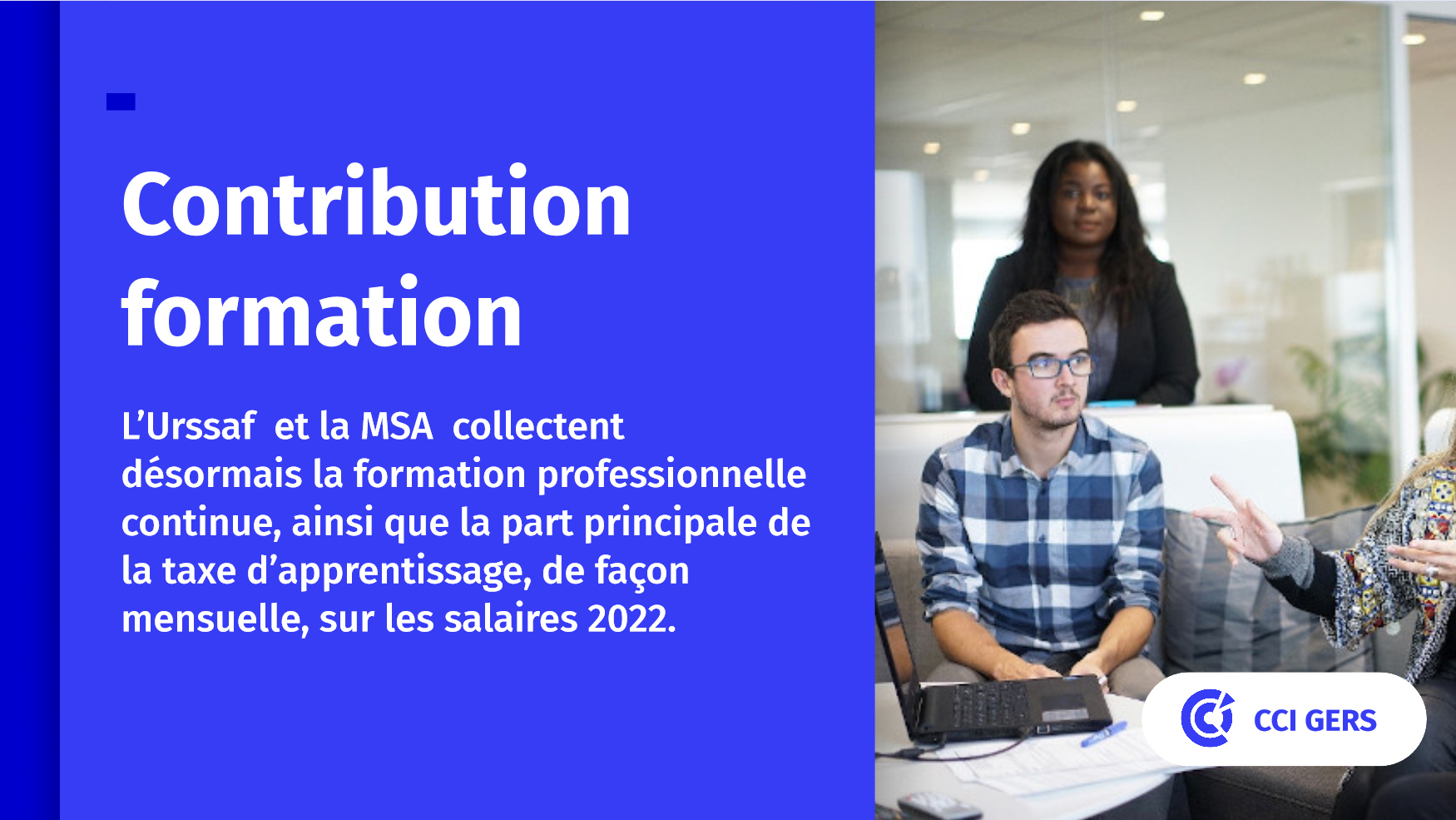 contribution à la formation 