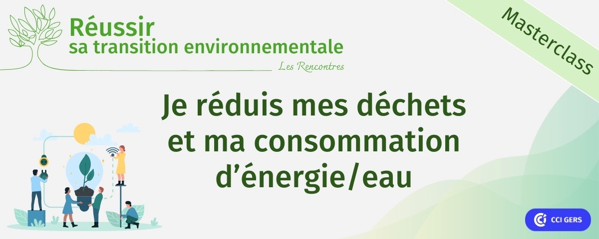 je réduis mes déchets et ma consommation d’énergie/eau