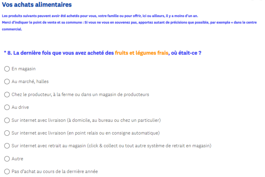 questions mode d'achat exemple CCI GERS