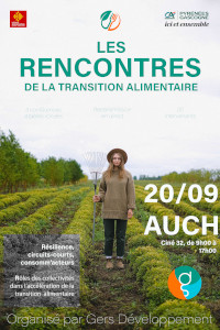 Rencontres de la Transition Alimentaire - 20 septembre à Auch