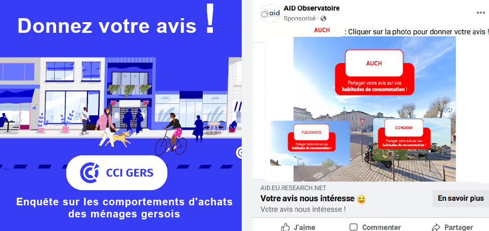 enquête de consommation GERS CCI