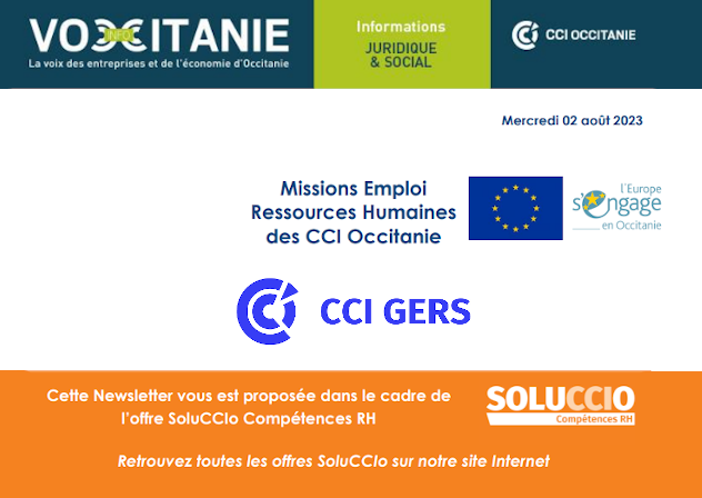 Lettre Information Juridique Social CCI Occitanie 