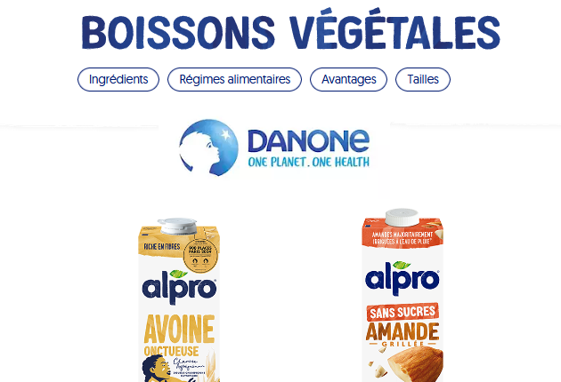 danone GERS alpro - boisson végétale - Soja 