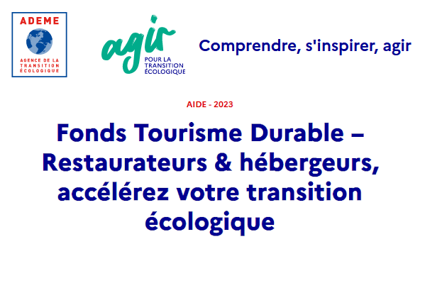 fonds tourisme durable