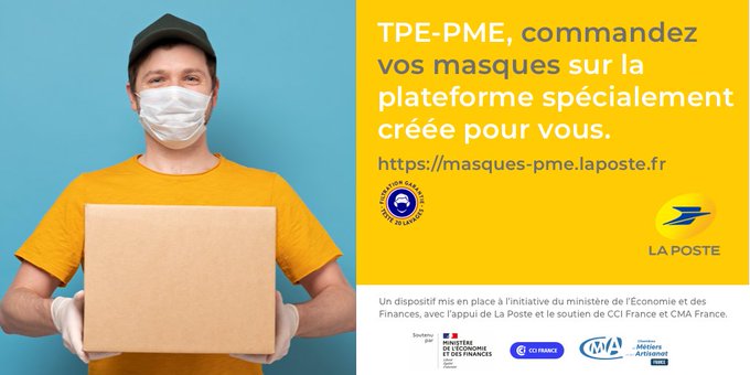 commande de masques